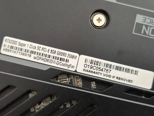 Placa De Vídeo Galax Geforce Rtx 2060 Super 8gb 1-oc Gddr6