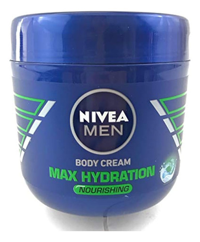 Nivea Men Max Hydration Body Cream 13.5 Oz