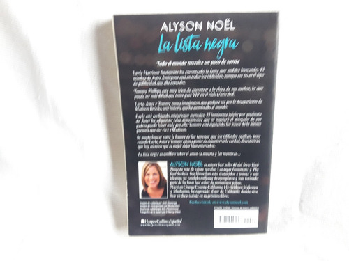 Imagen 2 de 8 de La Lista Negra Alyson Noel Harper Collins Español