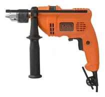 Comprar Taladro percutor atornillador eléctrico de 13mm Black+Decker TM555 560W + accesorios 220V