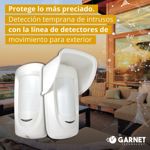 Sensor De Movimiento Exterior Inalambrico Ir1000rf