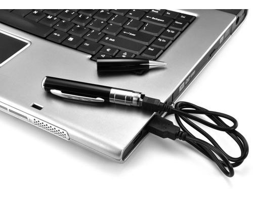 Imagen 6 de 10 de Pluma Espia Con Mini Camara Dvr Spy Hd 32gb Fotos Y Video Con Audio De Gogo Electronics
