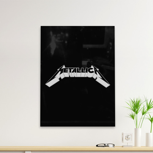 Cuadro Deco Metallica 3d (d0176 Boleto.store)