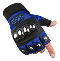 Comprar Equipo De Ciclismo Guantes Ciclismo De Acero De Medio Dedo
