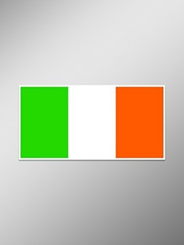 Ni880 Irlandes Bandera Calcomania | 5inches Por 28inches | C