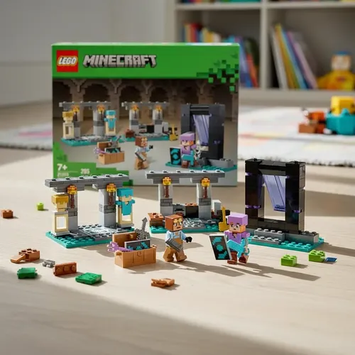 Lego 21252 Minecraft - O Arsenal | Frete grátis
