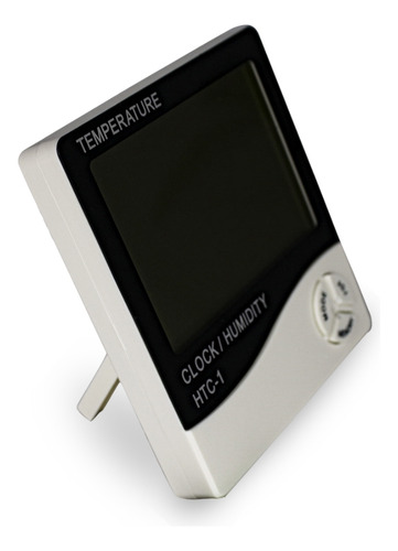 Termo Higrômetro Relógio Digital Medidor Temperatura Umidade