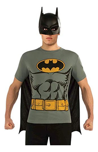 Disfraz Batman Con Capa Y Máscara.