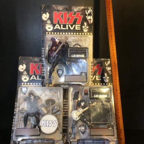 Kiss Alive Super Stage Mcfarlane Toys Año 2000, Articulables