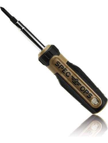 Spec Ops Tools Chave De Fenda Multi-bit, 6 Em 1, Bits Magnet