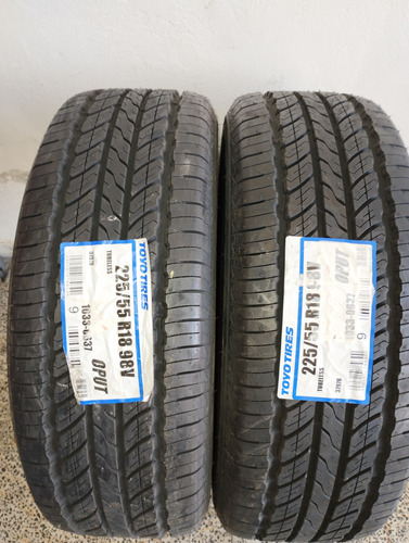 Set 2 Llantas 225/55/18 Toyo Tires