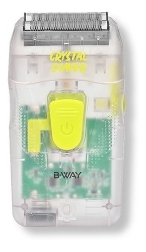 Afeitadora B-way Bw2987chr Crystal Shaver Inalámbrica Wetdry