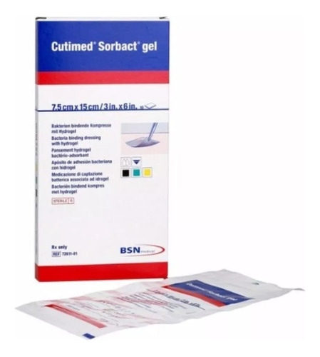 Cutimed Sorbact Gel 7.5 X 15 Cm C - Unidad a $38000