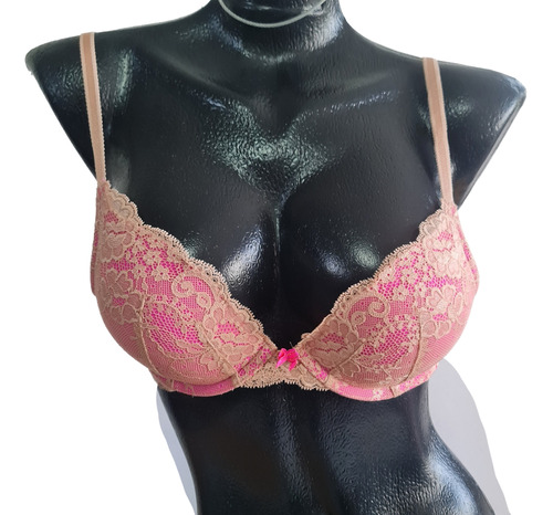 Victorias Secret Lencería Sexy Bra Push Up Escotado 34b