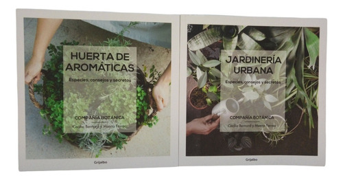 Jardinería Urbana - Huerta De Aromaticas - Pack X 2 Libros