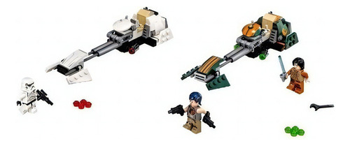 Bicicleta Lego Ezra's Speeder, Star Wars, 75090, 253 unidades