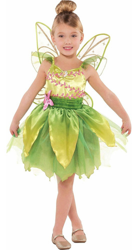 Traje De Halloween Clásico De Tinkerbell Para Niñas, Pequeño