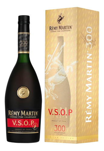 Pack De 12 Cognac Remy Martin Vsop 300 Aniversario 700 Ml
