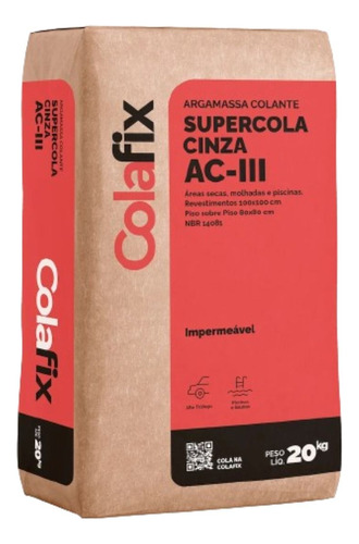 Pegamento Adhesivo Colafix Flex Impermeable Ac Iii 20kg