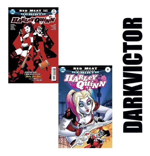 Harley Quinn Read Meat Conner Palmiotti Ingles Stock