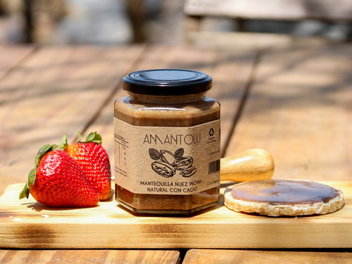 Mantequilla De Nuez Con Cacao Amantolli, 100% Natural