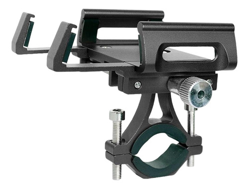 2 Soporte Para Teléfono Celular De Bicicleta, Soporte Negro