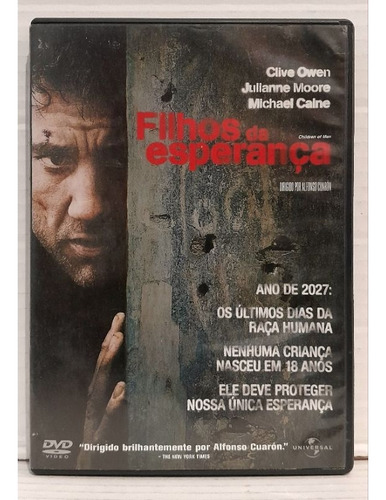 Filhos Da Esperanca Dvd Original Lacrado