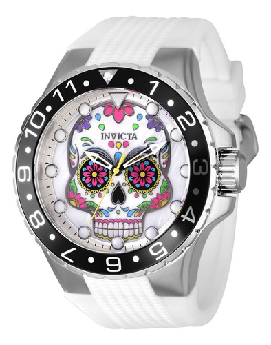 Reloj Invicta 36853 Blanco Hombres Color de la correa Acero