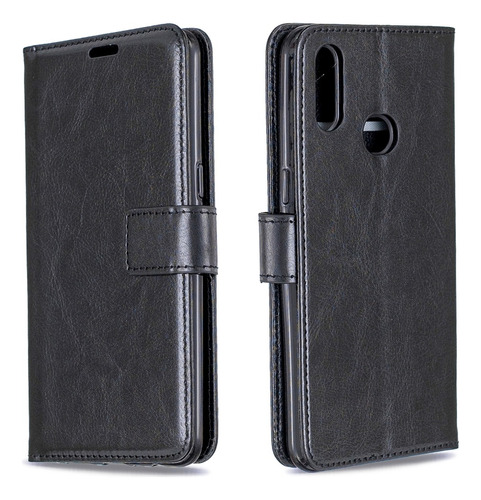 Funda Case Para Samsung A10s Flip Cover Negro Antishock