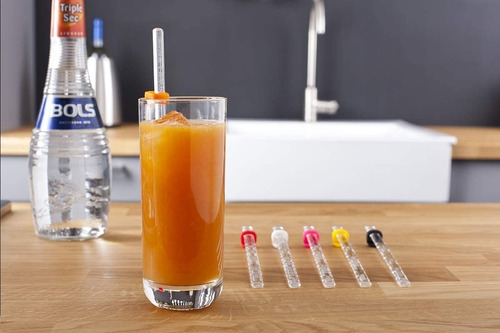 Imagen 4 de 5 de Set De Mezcladores Con Recetas-recipe Sticks Cocktail Vacu V