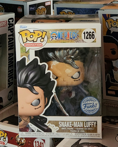 Funko Pop Snake Man Luffy #1266 One Piece Special Edition 