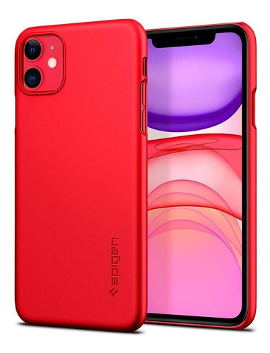 Capa Original Spigen iPhone 11 Thin Fit Red Special Edition