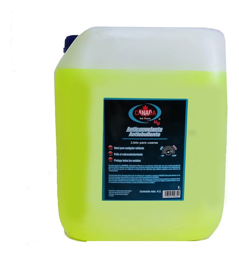 Bidon Anticongelante Coolant Verde 20 L