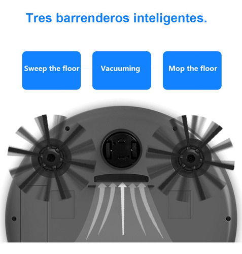 Aspiradora Robot Barredor Electrónico Multifuncional