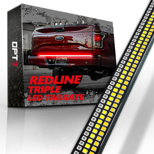 Barra De Luz Led Redline De Triple Fila Para Parte Trasera D