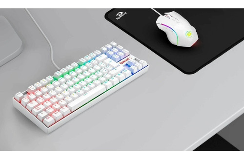 Imagen 6 de 10 de Combo Teclado Y Mouse Redragon Kumara K552rgb-ba-w Español