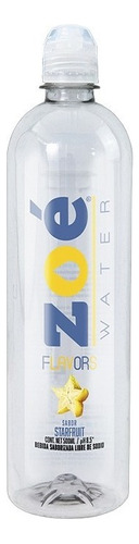 Agua Alcalina Zoé Water Flavors, 500ml - Starfruit, 12 Pz