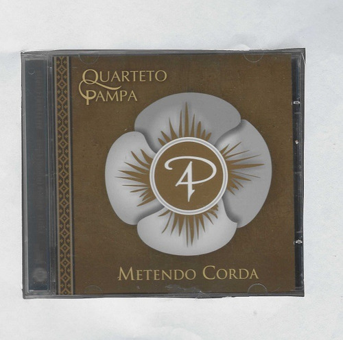 Cd - Quarteto Pampa - Canta Anomar Danúbio Vieira - Metendo 