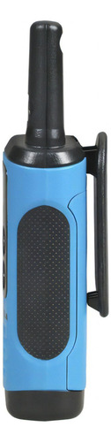Handy Walkie Talkie Motorola T100 25km Alcance Con Color Azul