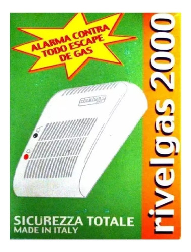 Sensor / Detector De Gas (supergas) Con Alarma - Italiano
