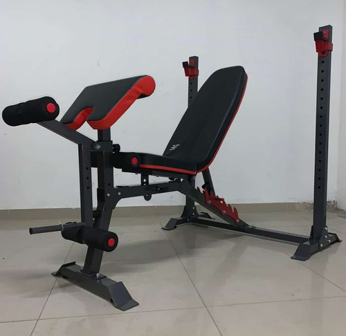 Banca De Ejercicios Predicador Y Rack Squat, Piernas, Pecho
