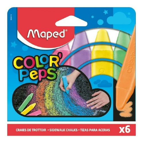 Maped Color' Peps Tizas Para Aceras 936010