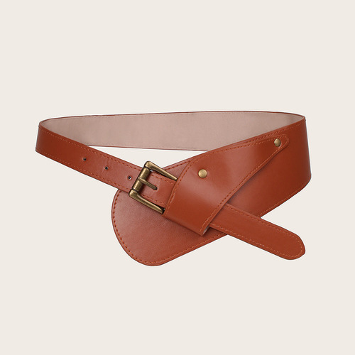 Cinturón De Cintura Ancha De Moda Para Mujer, Cinturón Decor