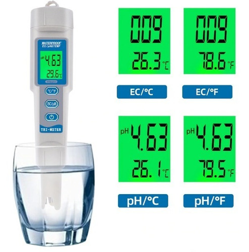 Ph Metro Digital Completo Para Cultivos Hidropónicos-empresa