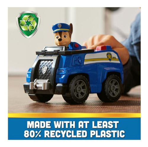 Paw Patrol, Vehículo Básico Sustentable Chase, Coche De