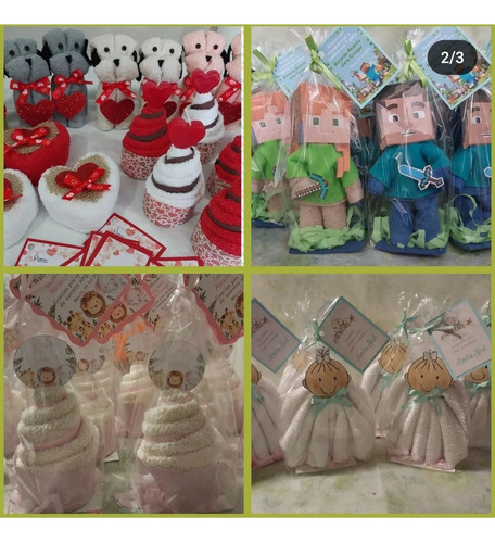 Recuerdos Regalos Souvenir Con Toallas Para Todo Evento