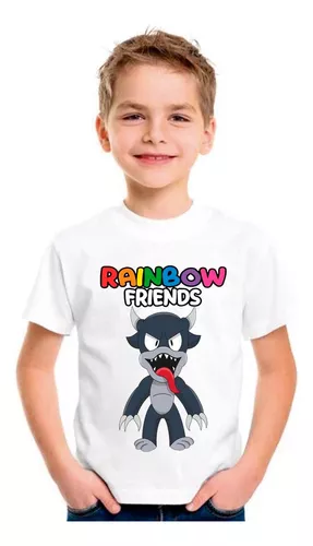 Camiseta Rainbow Friends Yellow Amarelo Personalizada