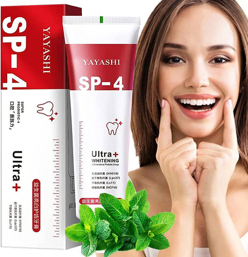 Pasta Dental Blanqueadora Sp-4 Probióticos Fresh Breath