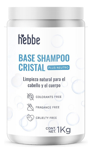  Shampoo Base Neutro Concentrado Capilar Y Corporal 1 Kg
