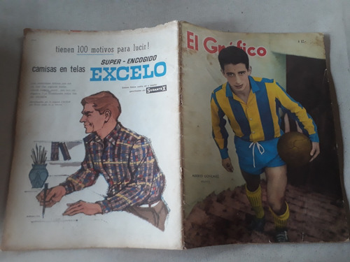 El Grafico N° 2180 - 12 Julio 1961 Atlanta Alberto Gonzalez